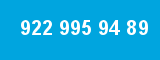 922 995 94 89 922 995 94 89